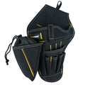 Coldre para furadeira e chave de impacto com bolsa para brocas Coldre de impacto resistente para cinto de ferramentas