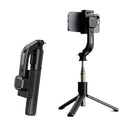 Estabilizador de gimbal portátil Bluetooth FGCLSY para celular, bastão de selfie, tripé ajustável de liga de alumínio para smartphone