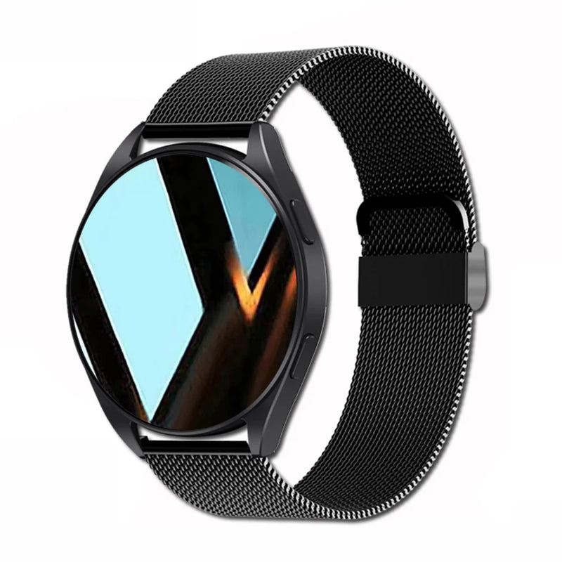 Relógio inteligente da moda Plus com tela de 1,32" para homens e mulheres, chamada Bluetooth, pressão arterial, oxigênio no sangue, relógios empresariais 2025